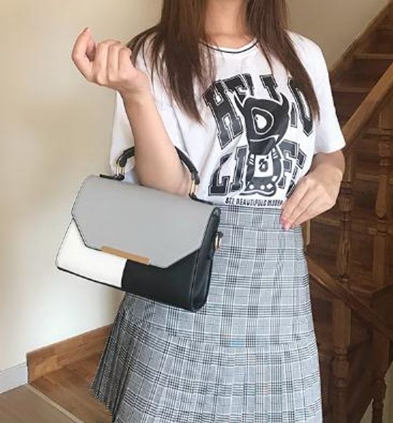 

2019 new coloured fashion single shoulder oblique bagsaaa61