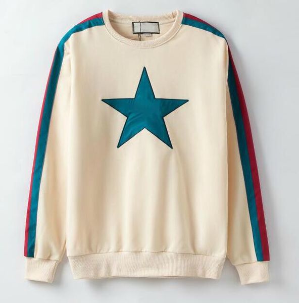 

autumn mens designer hoodies fashion brand hoodies for mens womens sweatshirts with star letters pullovers mens size m-2xl, Black