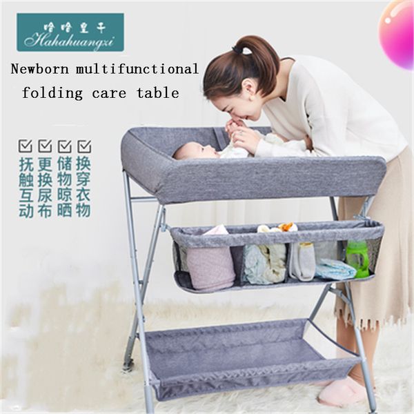 

haha prince diaper table baby care table newborn baby change diaper massage multi-function folding