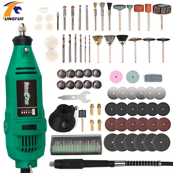 

tungfull electric mini engraver drilling machine hand drill electric engraver rotary power tool woodworking carving cutting