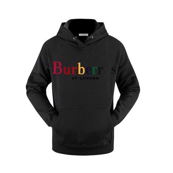 burberry hoodie mens black