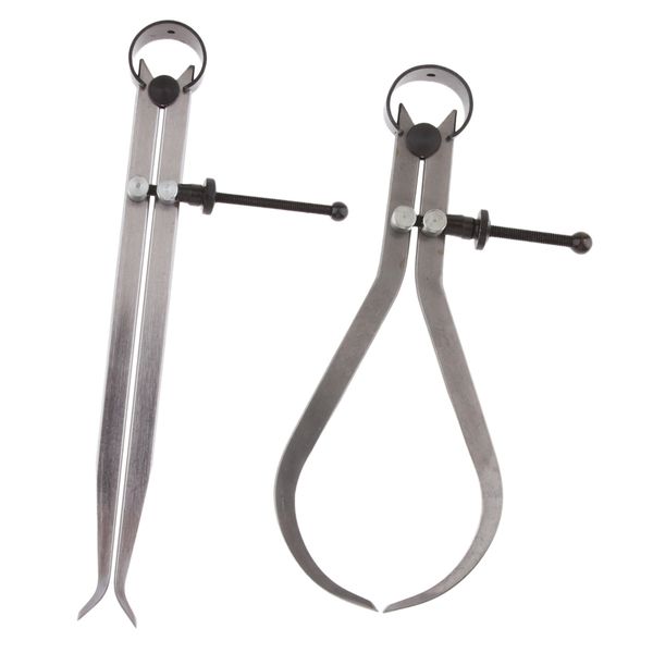 

2 pcs machinist inside caliper + outside caliper (250mm/10\") measuring tool