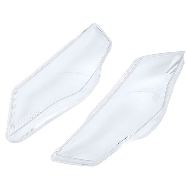 

1 pair car left & right front clear headlight lens cover replacement headlight shell cover, for mitsubishi outlander ex 2007 200