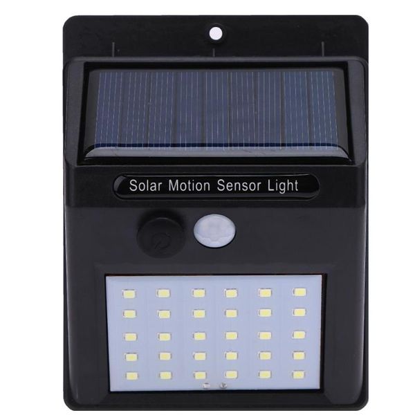 

solar light 30led human body induction wall lamp outdoor waterproof garden garden lighting outdoor led accessories dhl ups freight