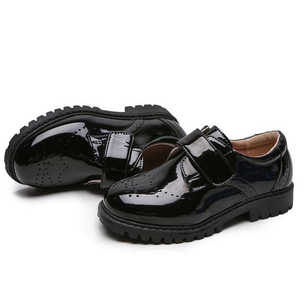 

leather shoes kids casual shoes casual little kids shoes breathable winter kids footwear outdoors new, Black;red