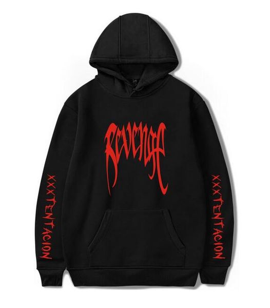 

new fashion sweatshirt men / women casual pullover hoodies xxxtentacion harajuku style stylish hooded hoodies usa037, Black