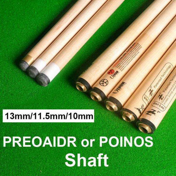 

preoaidr 3142 poinos pool cue stick shaft 13mm/11.5mm/10mm tip professional billiard kit shaft maple billar black 8 china 2019