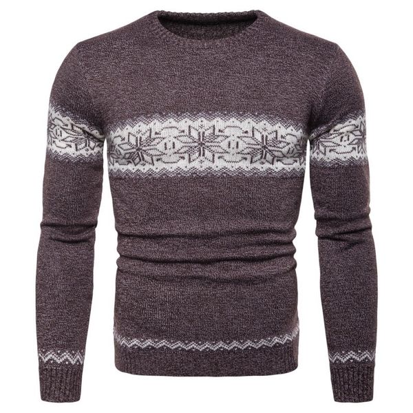 

2020 new winter man full sleeve sweater fashion knitted o-neck collar male pullover casual slim fit sweater for men plus size, White;black
