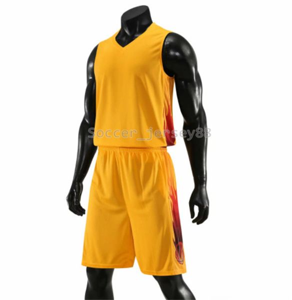 

new mens blank edition basketball jerseys #a803-3 customize quick drying t-shirt club or team jersey contact me football shirts, Black;yellow