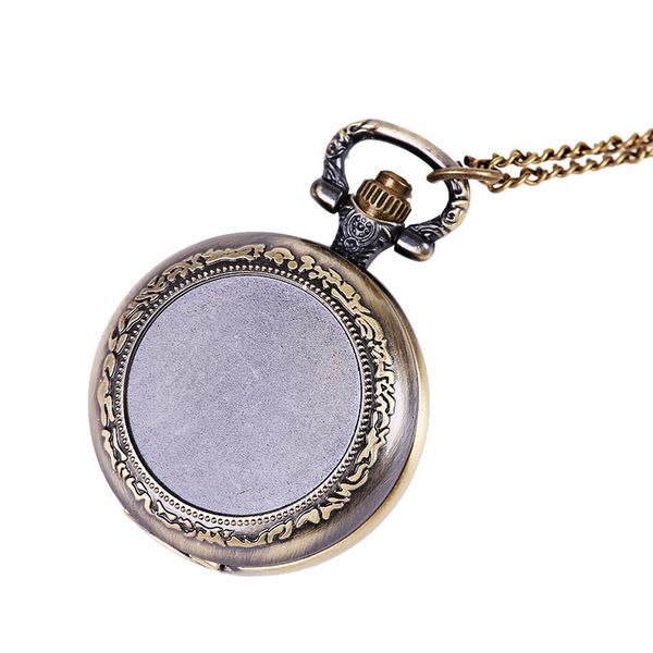 

medium thin chain lace round groove vintage pocket watch classical relief lace pocket watch a generation of hair 6052, Slivery;golden