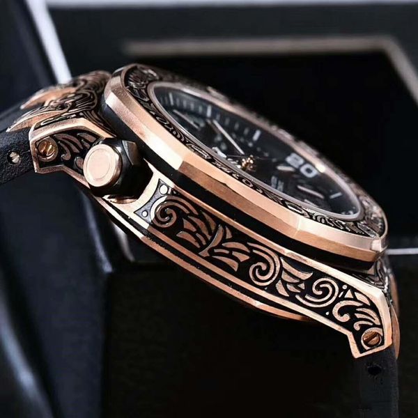 

Di count price royal oak off hore elf winding automatic 18k ro e gold watche tainle teel brown dial 15400or watch men wri twatche