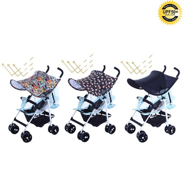

baby strollers accessories sunshade blocking 99% uv breathable universal stroller cover
