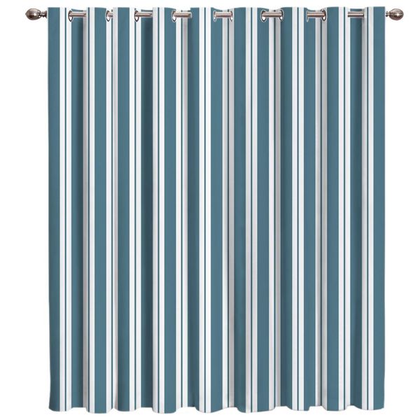 

a few white and blue stripes room curtains large window window curtains dark bathroom blackout outdoor kitchen bedroom fabric