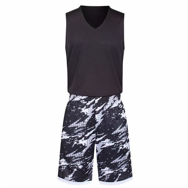 

custom shop basketball jerseys customized basketball apparel sets with shorts clothing uniforms kits sports design mens basketball h09-7, Blue;black