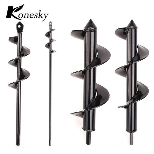 

konesky hand drill electric charge electric drill ground bit irrigating planting auger bit digs hole digger garden tool