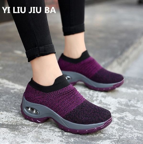 

2019 мода весна лето квартиры женская обувь дышащая сетка обувь случайные открытый удобные ботинки женщин zapatos mujer