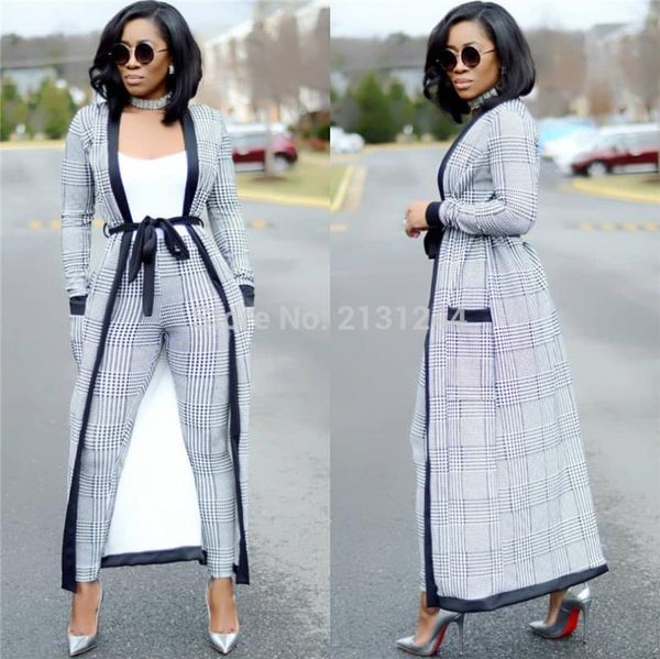 

new fashion brand 2018 casual rompers full sleeve long jumpsuit 3 piece women rompers am257, Black;white