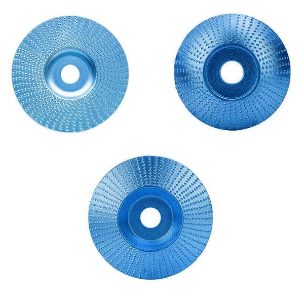 

blue woodworking carbide wood sanding carving angle grinder disc tool grinding y98e