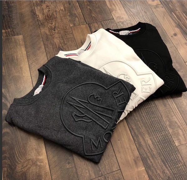 

Men luxuriou branded de ign xxl 13 moncler knight long leeve pullover weater men women breathable fa hion fleece treetwear weat hirt, Black