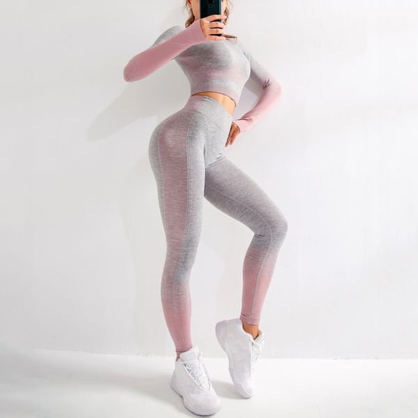 

binand push up спортивный костюм thumb hole спортивная одежда для женщин sexy бесшовные гимнастика йога установить разминку фитнес одежда же