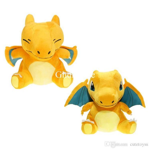 

new 2 styles 7" 18cm charizard plush doll anime collectible soft dolls gifts stuffed toys