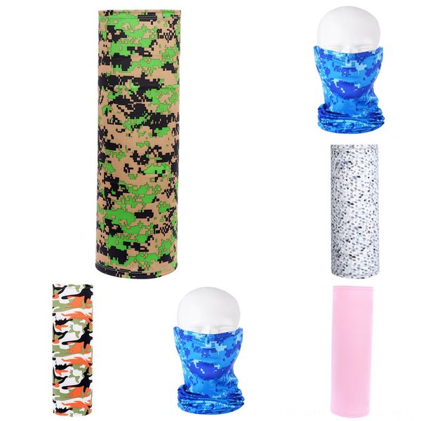 

sdzbw stock 3d sport neck skull bicycle fishing scarf bandanas shield face headband mask bandana headwear ring scarf bicycle balaclava, Black