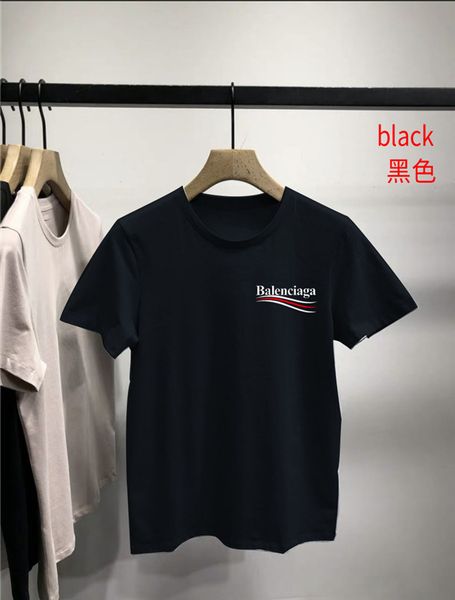 

мужские футболки дизайнер мода мужская одежда 2020 summer casual streetwear футболка бленда хлопка шеи экипажа с коротким рукавом, White;black