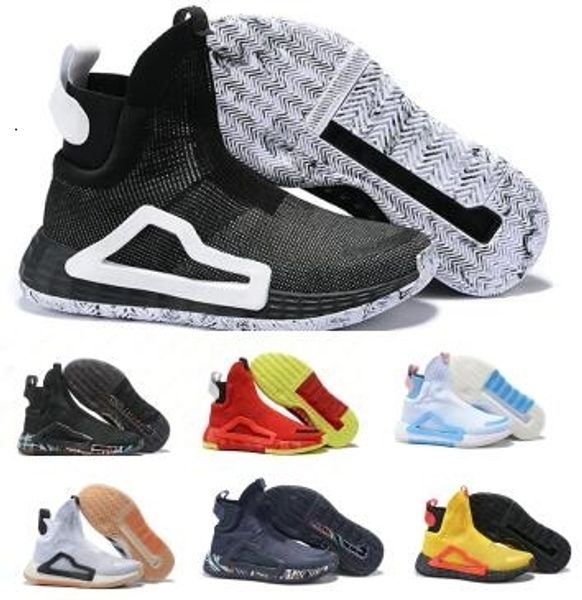 

2019 n3xt l3v3l basketball socks shoes donovan mitchell pro zach lavine prime knit grey mens high boots trainers authentic sneakers shoes