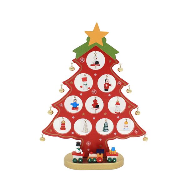 

christmas tree santa claus snowman wooden swing decoration decoration christmas decorations for home arbol de navidad