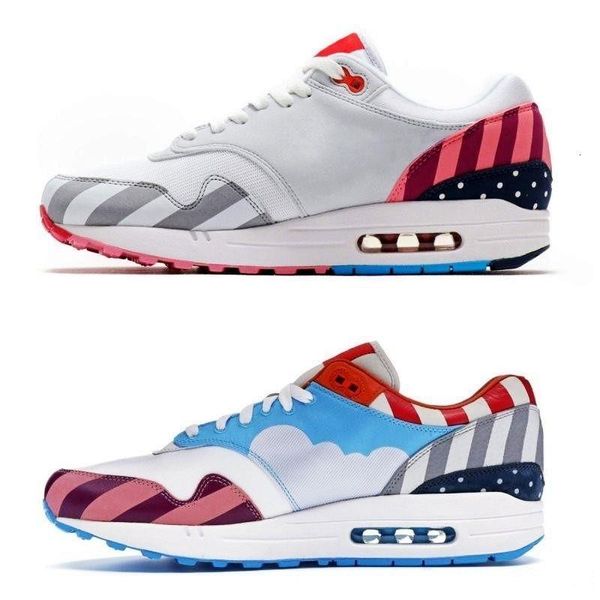 

size 36-44 sell netherland designer piet parra 1 white multi running shoes rainbow park men trainers shoes womens sneakers