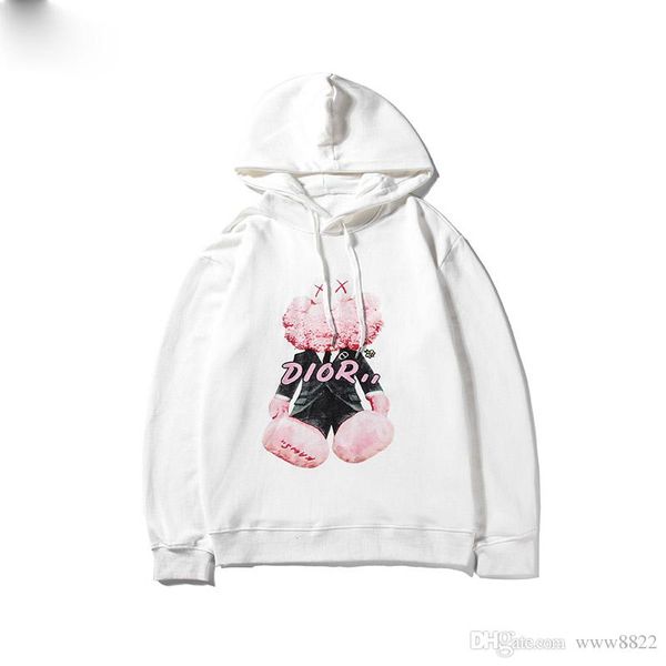 

2019 hip hop mens streetwear brand letter designer hoodie mens women hoodies skateboards hoodie pullover sweatshirt sweater, Black