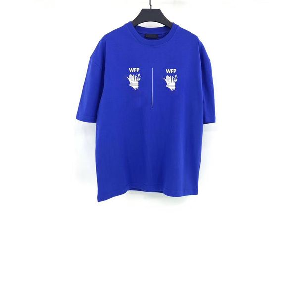 

роскошный европейский письмо печати тройник мода высокое качество хлопка с коротким рукавом пары женщин и мужчин дизайнер тройник hfkytx032, White;black