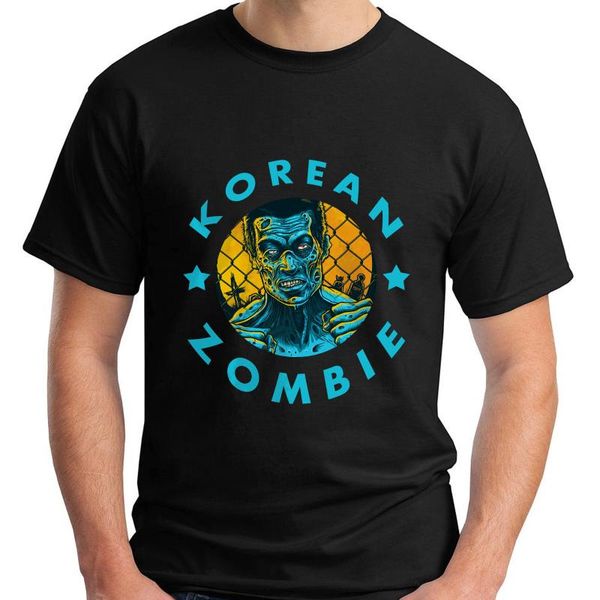 

fashion new korean zombie #1 chan sung jung men's black t-shirt size custom print casual o-neck tee, White;black