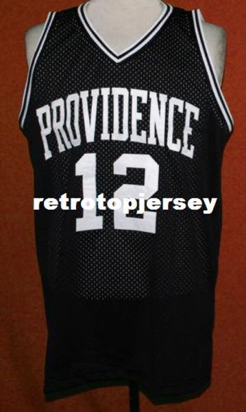 

#12 god shammgod providence basketball jersey all size embroidery stitched customize any name and name xs-6xl vest jerseys, Black;blue