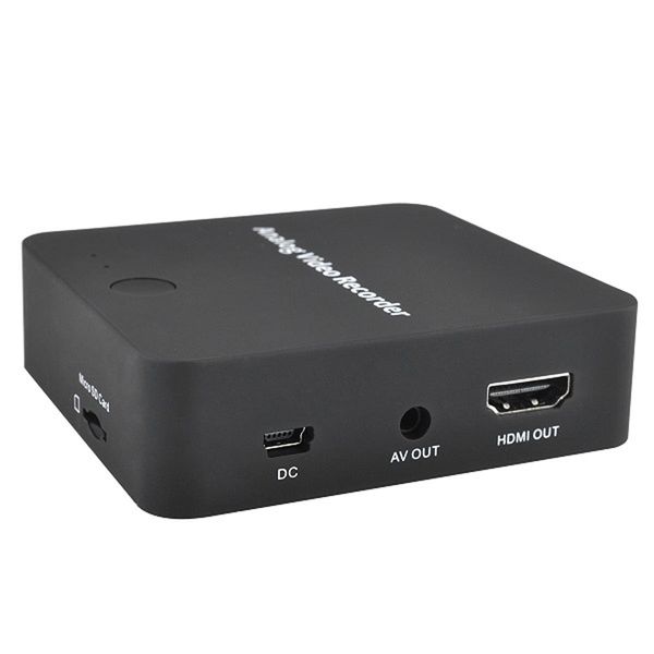 EZCAP272 HD Analog Video Audio Recorder Box Захват для игровой системы VHS Видеомагнитофоны DVD-плееры DVR Видеокамеры Hi8