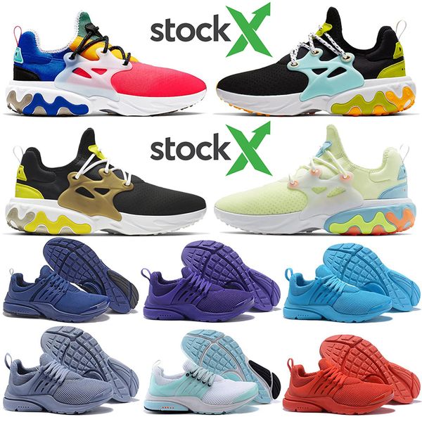 

black teal tint cyber men stock x react presto women running shoes trainer black teal tint cyber barely volt designer sport sneakers 36-45