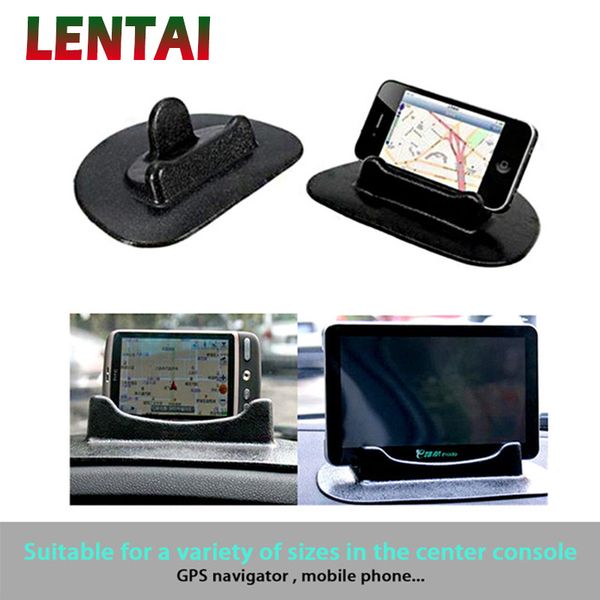 

lentai 1pc car silicone anti-slip mat dashboard phone shelf for kia rio ceed cerato sorento cx-7 6 mini cooper sportage