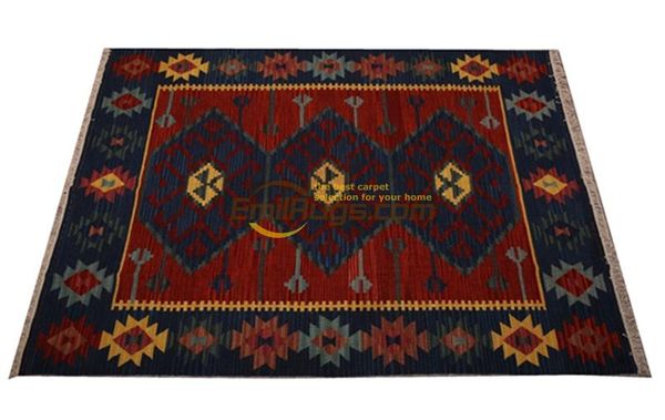 

handmade wool kilim rugs living room rug bedroon bedside blanket corridor mediterranean style dx2redgc131yg4