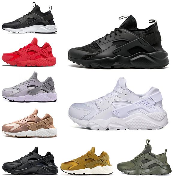 

new triple white black red huarache 4.0 1.0 men women running shoes classical men women huarache shoes huaraches sports sneakers