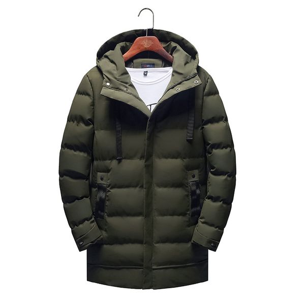 

plus size 6xl male duck down jacket casual outdoor coat snow-outwear winter warm overcoat with zipper hooded thick outwear, Black