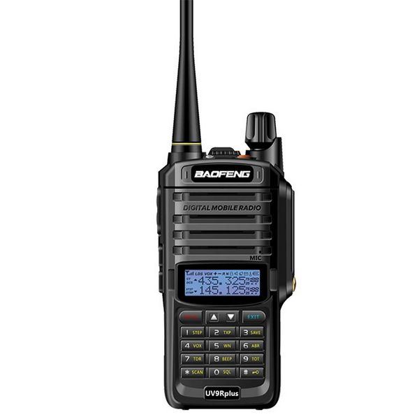 Baofeng UV 9R Artı 10W CB Ham AU Tak Sürüm Çift Yönlü Telsiz VHF UHF Walkie Talkie Yükseltme - AB Plug