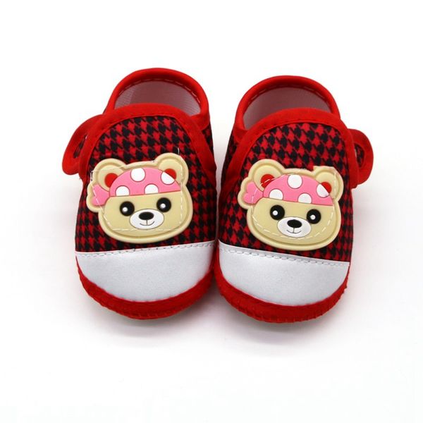 

baby boy girl first waker shoes cartoon pattern anti-slip shoes walking shoe toddler soft soled first walkers 0-18m l