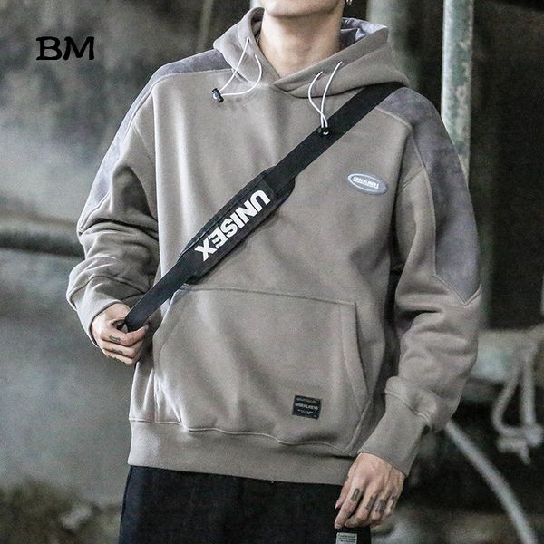 

winter warm fashions fleece hoodies & sweatshirts men streetwear korean style hoddies 2019 hip hop hooded clothes, Black