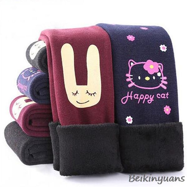 

winter keep warm baby leggings velvet bottoming leggings baby girls express hairs korean version of trousers girls leggings baby, Blue