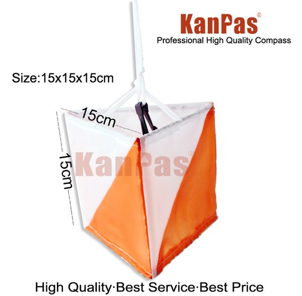 

kanpas 10sets/lot , medium size orienteering marker flag 15x15,/ bandana gift