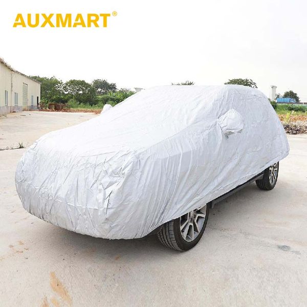 

auxmart waterproof car covers s/m/l/xl indoor outdoor full car cover sun uv snow dust rain resistant protection styling