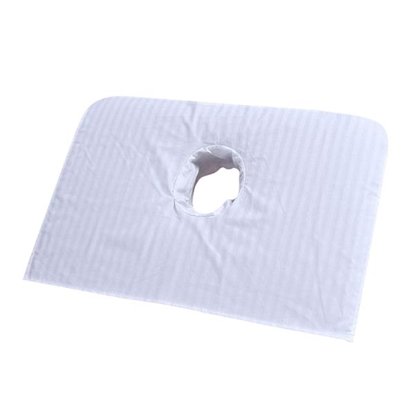 

l massage bed sheet sectional satin strip towel for face breath hole 50x70cm