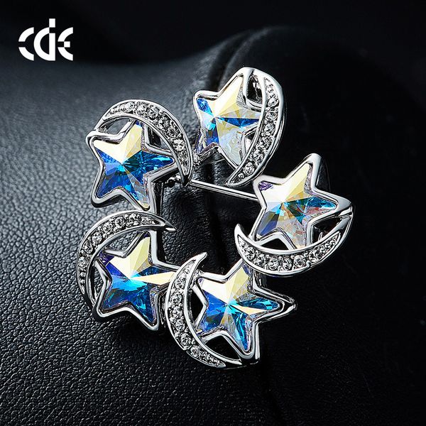 

wedding party beaded pearl gift woman lady diamond jewelry brooches for bride acting initiation graduation cde-1289, Gray