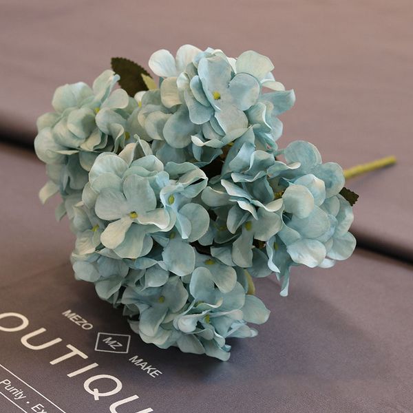 

upscale artificial hydrangea flowers head holiday wedding decorations diy accessories diameter ing