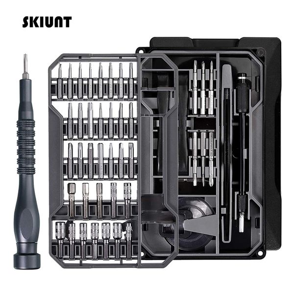 

skiunt 73-in-1 magnetic screwdriver set torx screw driver bits precision screwdriver bits hand tools for mobile phone